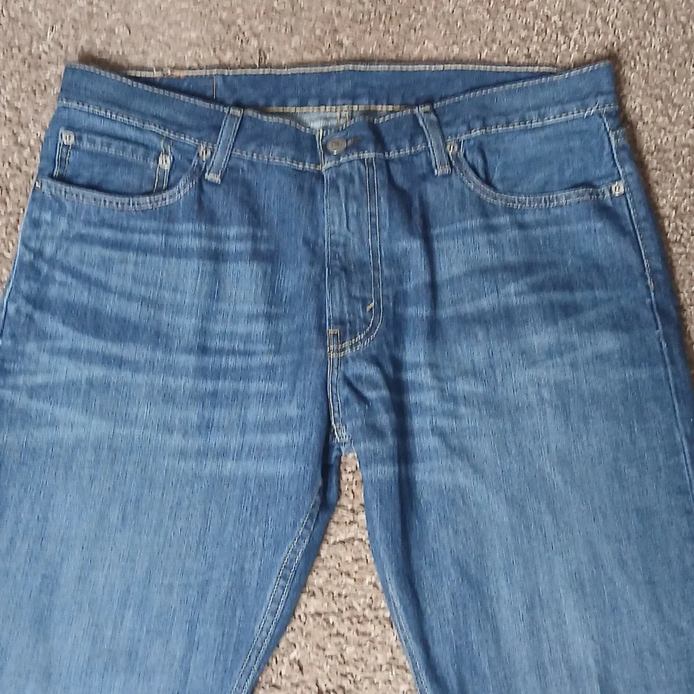 Levi's Classic Straight Fit Denim Jeams Size W36 L34 - Picture 2 of 14
